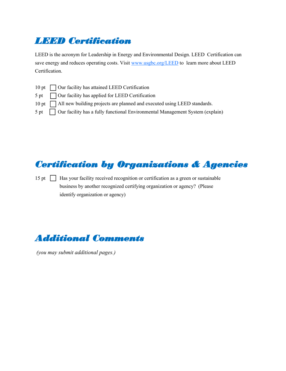 Nc Greentravel Golf Facility Application - North Carolina, Page 10