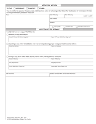 Form AOC-CV-621 Motion for Modification or Termination of Order for Wage Withholding - North Carolina, Page 2