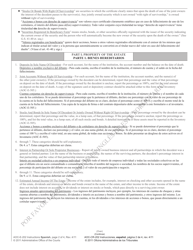Instructions for Form AOC-E-202 Application for Letters of Administration - North Carolina (English/Spanish), Page 2