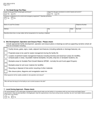 Form SFN19534 Permit-By-Rule Notification - North Dakota, Page 3
