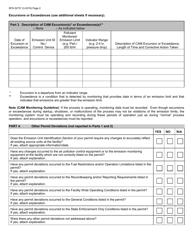 Form SFN52737 Title V Semi-annual Monitoring Report - North Dakota, Page 2