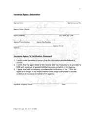 E-Proof Application for Online Insurance Entry Access - Oregon, Page 2