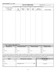 Form 8000-FM-OOGM0004A Well Record - Pennsylvania, Page 2