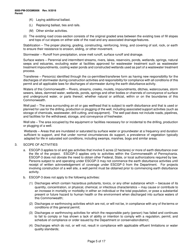 Form 8000-PM-OOGM0006 Authorization of Coverage Under the Erosion and Sediment Control General Permit (Escgp-3) for Earth Disturbance Associated With Oil and Gas Exploration, Production, Processing, or Treatment Operations or Transmission Facilities - Pennsylvania, Page 5
