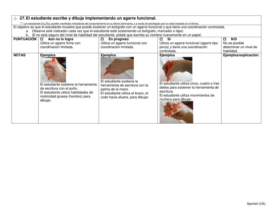 Herramienta De Inventario De Preparacion Para Preescolar / Jardin De Infantes - Pennsylvania (Spanish), Page 14