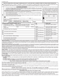 Form DL-80OP Application for Change/Correction/Replacement of Occupational Limited License (Oll) or Probationary License (Pl) or Pl Permit - Pennsylvania, Page 2