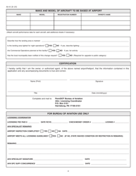 Form AV-8 Application for Change of License Category - Pennsylvania, Page 2