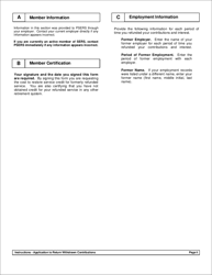 Form PSRS-696 Application to Return Withdrawn Contributions - Pennsylvania, Page 2