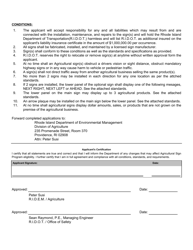 Agriculture / Aquaculture Sign Application - Rhode Island, Page 2