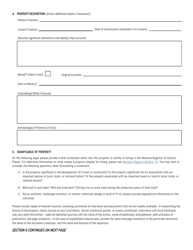 Preliminary Information Form - South Carolina, Page 2