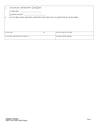 DSHS Form 14-144A Disability Report - Washington (English/Tigrinya), Page 6