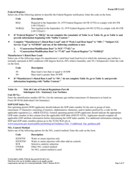 Form TCEQ-10023 (OP-UA11) Stationary Turbine Attributes - Texas, Page 4