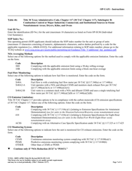 Form TCEQ-10095 (OP-UA51) Dryer/Kiln/Oven Attributes - Texas, Page 7