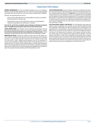 Form 50-146 Application for Interstate Allocation of Value for Vessels or Other Watercraft - Texas, Page 4