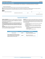 Form 50-156 Railroad Rendition of Taxable Property - Texas, Page 2