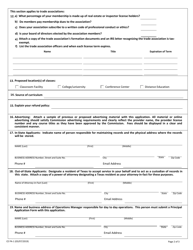 TREC Form CE PA-1 Continuing Education (Ce) Provider Application - Texas, Page 2