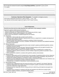 Form DOC03-417 Position Review Request - Washington, Page 6