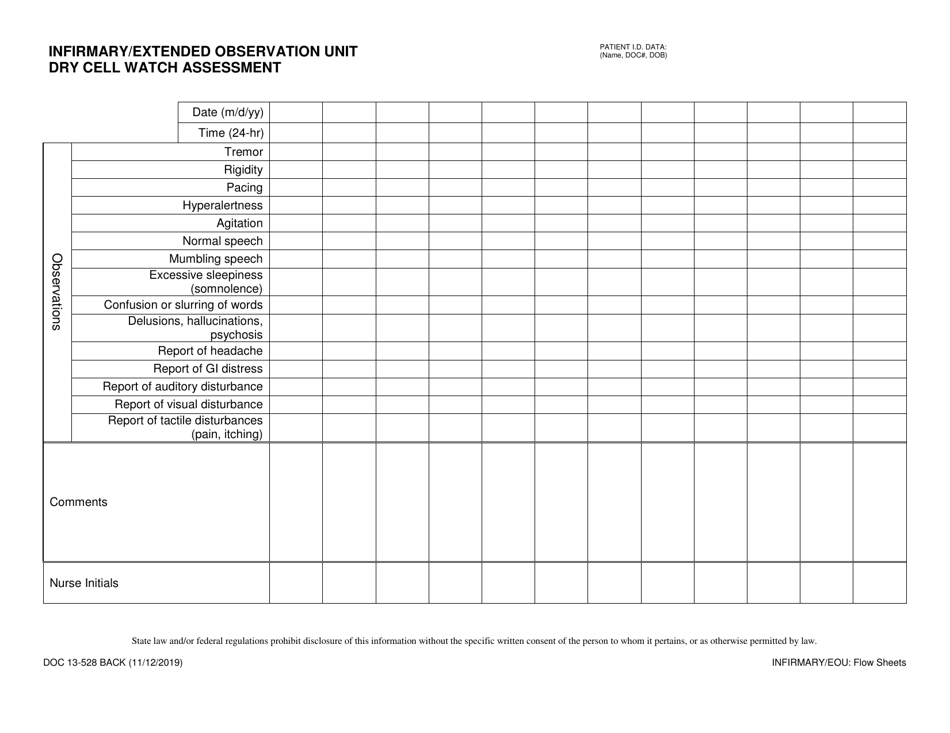 Form DOC13-528 - Fill Out, Sign Online and Download Printable PDF ...