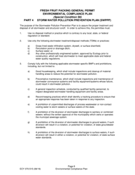 Form ECY070-515 Fresh Fruit Packing General Permit Environmental Compliance Plan (Ecp) - Washington, Page 14