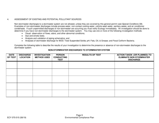 Form ECY070-515 Fresh Fruit Packing General Permit Environmental Compliance Plan (Ecp) - Washington, Page 15