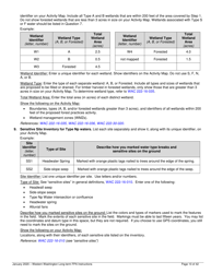 Instructions for Long-Term Forest Practices Application Instructions - Western Washington - Washington, Page 10