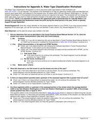 Instructions for Long-Term Forest Practices Application Instructions - Western Washington - Washington, Page 36