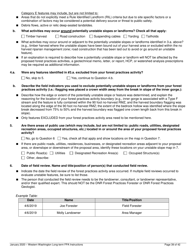Instructions for Long-Term Forest Practices Application Instructions - Western Washington - Washington, Page 39