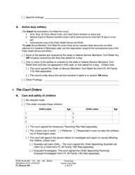Form FL Divorce224 Temporary Family Law Order - Washington, Page 2