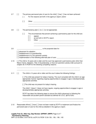 Form WPF JU03.0560 Legally Free - Order After Hearing Dependency Review / Permanency Planning - Washington, Page 3
