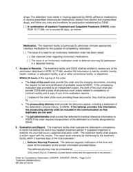 Form MP250 Order for Competency Restoration Treatment (Misdemeanor) - Washington, Page 3