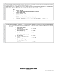 Form MO-MSS S Corporation Allocation and Apportionment Schedule - Missouri, Page 3