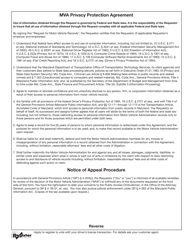 Form DR-057 Request for Motor Vehicle Administration Records - Maryland, Page 2