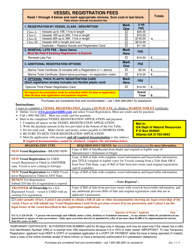 Vessel Registration Application - Georgia (United States), Page 2