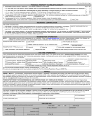 Form VSA17A Application for Certificate of Title and Registration - Virginia, Page 2