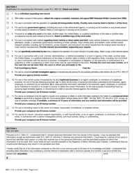 Form BMV1173 &quot;Ohio Bmv Record Request Form&quot; - Ohio, Page 2