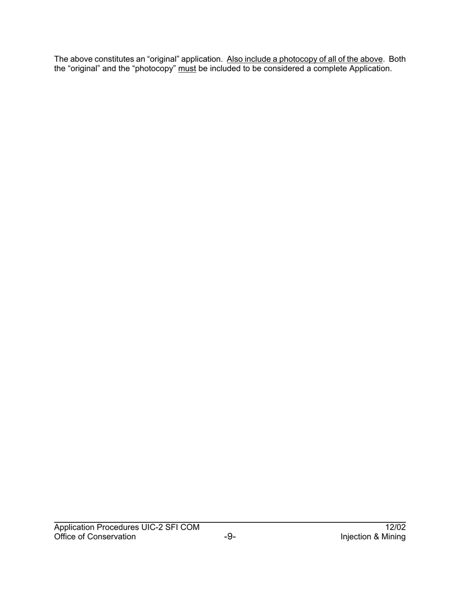 Form UIC-2 SFI COM Class-II Commercial Slurry Fracture Injection Well Application - Louisiana, Page 11