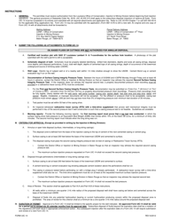 Form UIC-14 Application for Subsurface Disposal of Reserve Pit Fluids - Louisiana, Page 2