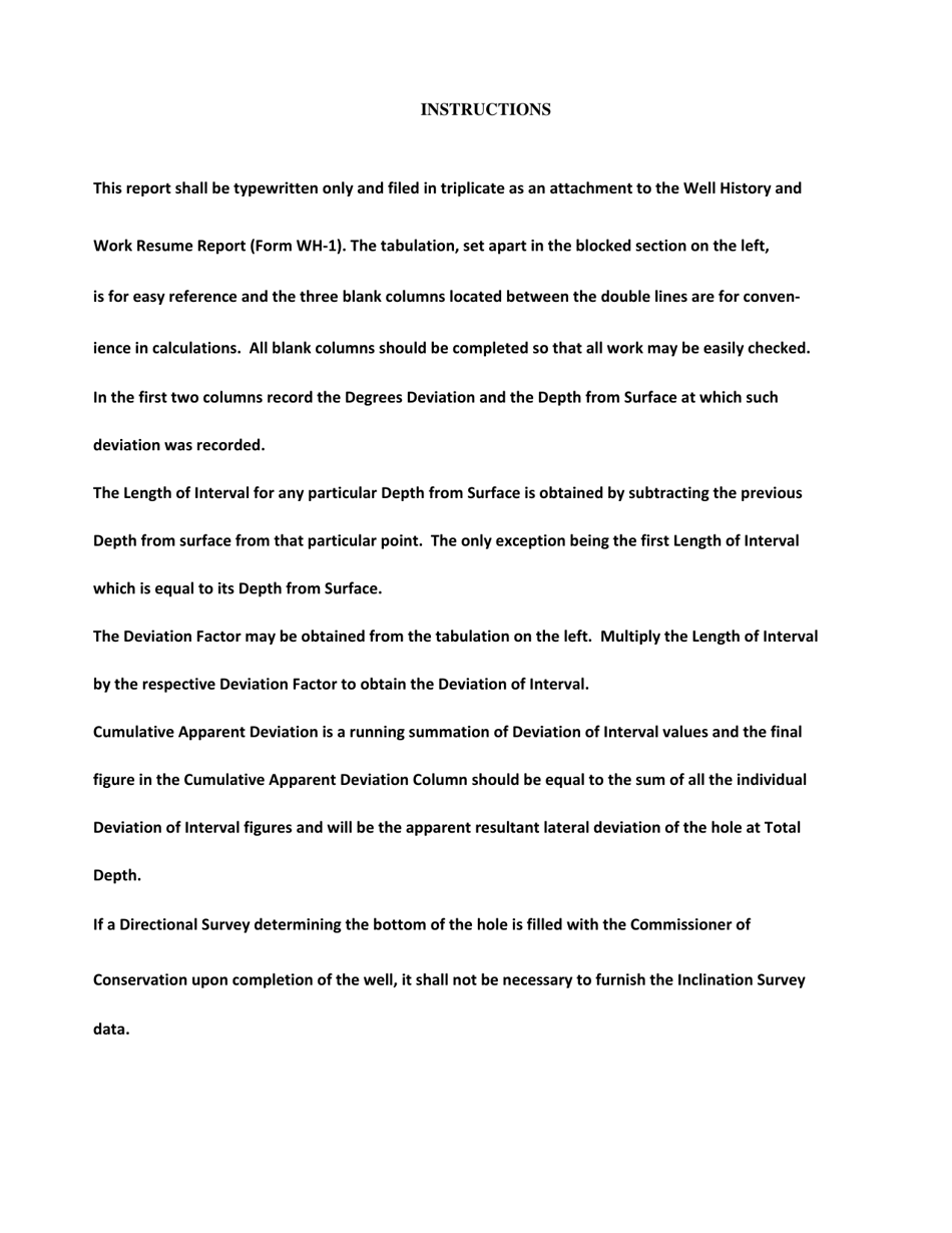 Form AD Report of Proof of Apparent Deviation - Louisiana, Page 2