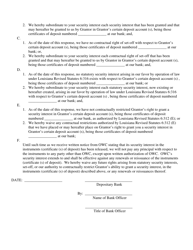 &quot;Security Agreement for Certificate of Deposit&quot; - Louisiana, Page 8
