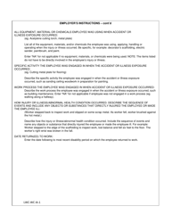 Form LWC-WC IA-1 Workers Compensation - First Report of Injury or Illness - Louisiana, Page 3
