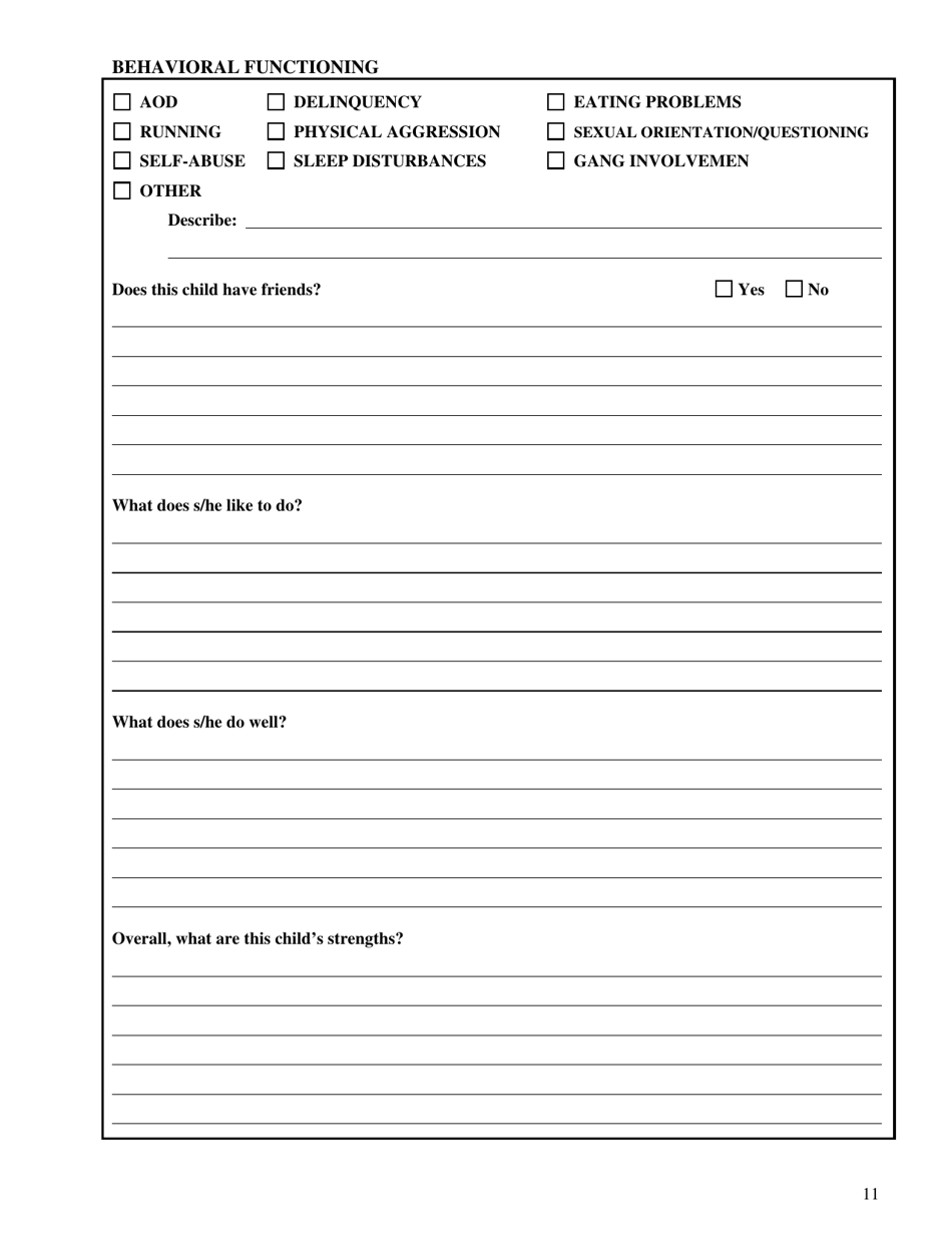 Form CFS687 Sexual Abuse Program Summary of Review and Screening - Illinois, Page 11