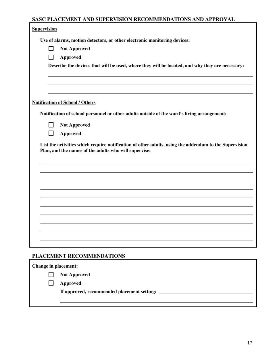 Form CFS687 Sexual Abuse Program Summary of Review and Screening - Illinois, Page 17