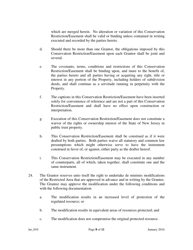 Grant of Conservation Restriction/Easement (Dune Area and/or Adjacent Beach Area) - New Jersey, Page 8