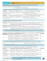 Form CCFRM604 Application for Health Insurance - California (Hmong), Page 15