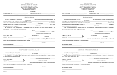 Form DSD SR-21.4 General Release - Illinois, Page 2