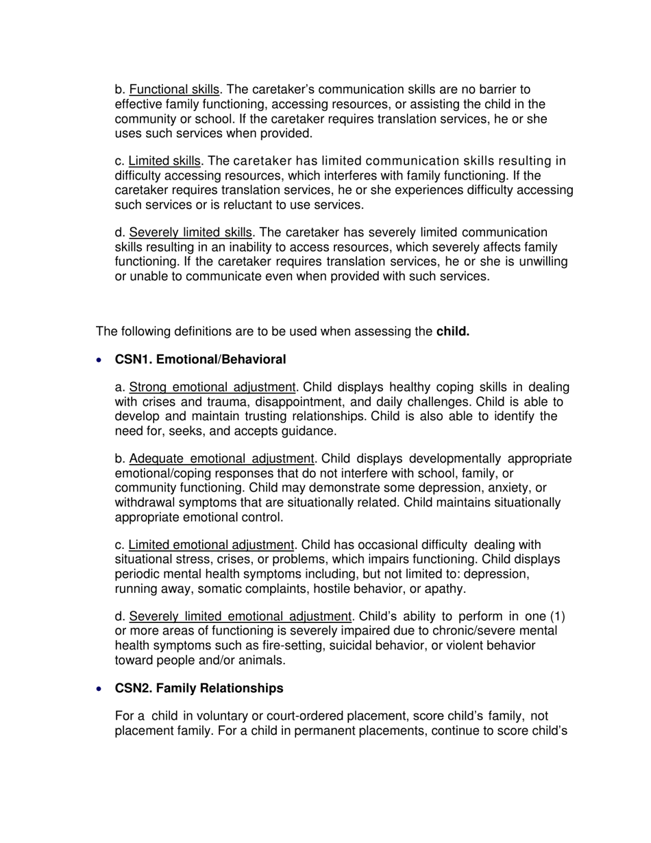 Form 032-12-0124-00-ENG Family Strengths and Needs Assessment - Virginia, Page 10