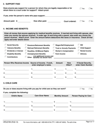 Form HFS2378H Mail-In Application for Medical Benefits - Illinois, Page 11