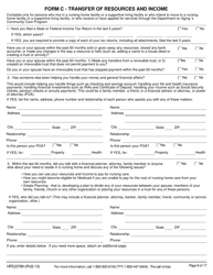 Form HFS2378H Mail-In Application for Medical Benefits - Illinois, Page 15