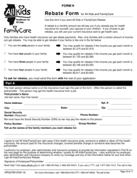 Form HFS2378H Mail-In Application for Medical Benefits - Illinois, Page 22