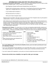 Form HFS2378H Mail-In Application for Medical Benefits - Illinois, Page 4